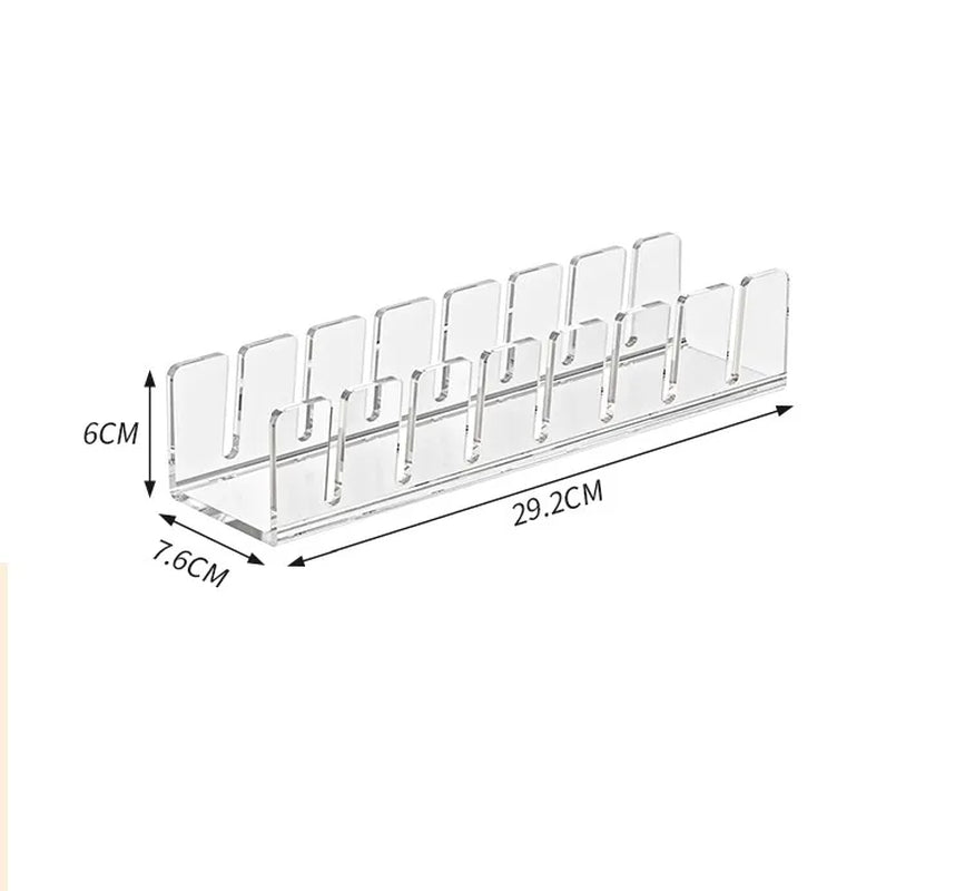 Hat Stand for Baseball Caps No Install Acrylic Hat Organizer for 7 Baseball Caps Hat Racks for Baseball Caps Display Organizer